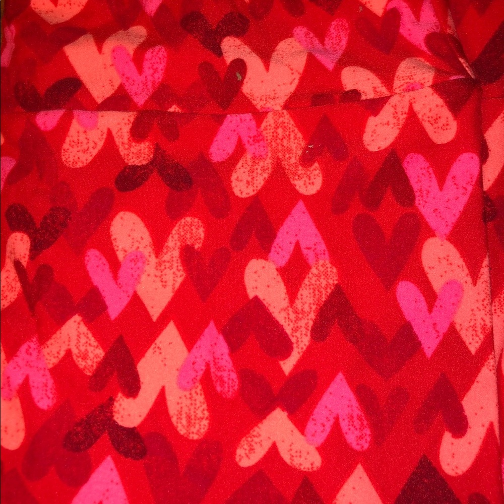 LuLaRoe TC Valentines Legging
